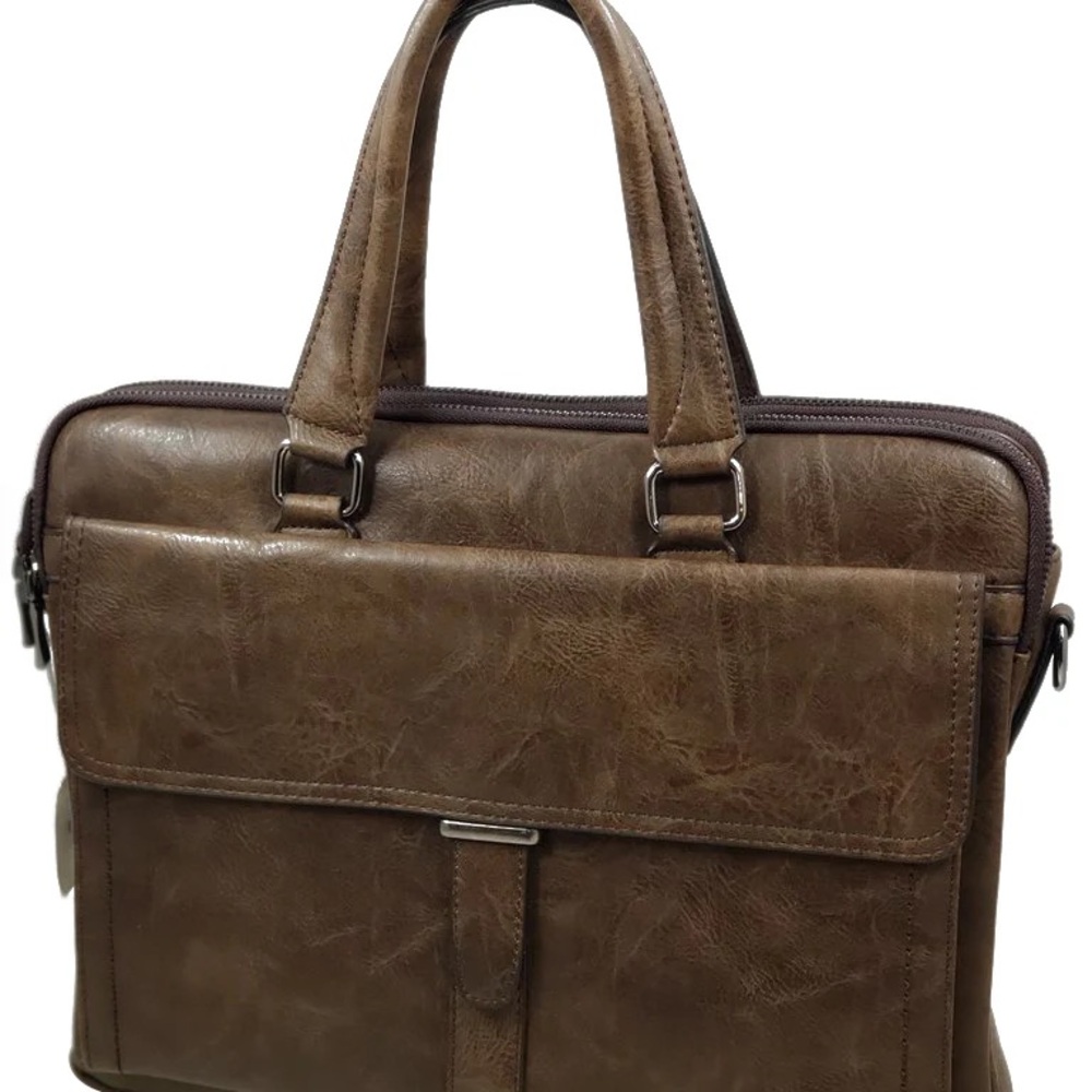 Diophy Leather Laptop Bag